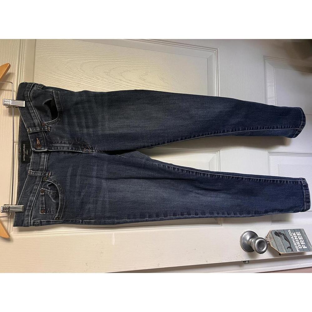 Banana Republic Skinny Jeans - Dark Wash, Size 28/6P‎